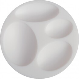 Cernit Silicone Mould Silikon Polimer Kil Kalıbı OVAL CABOCHONS - Cernit