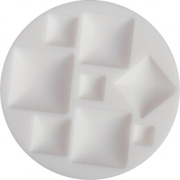 Cernit Silicone Mould Silikon Polimer Kil Kalıbı SQUARE CABOCHONS - Cernit