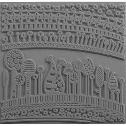 Cernit Texture Plate Silikon Polimer Kil Desen ve Doku Kalıbı 9x9 cm. HARMONY - 1