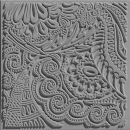 Cernit Texture Plate Silikon Polimer Kil Desen ve Doku Kalıbı 9x9 cm. MOMENTS - Cernit