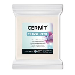 Cernit Translucent (Transparan) Polimer Kil 250 gr. 005 White - Cernit