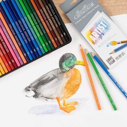 Cretacolor Artist Studio Watercolor Pencils Sulandırılabilir Boya Kalemi Seti 12 Renk - 3