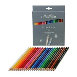 Cretacolor Artist Studio Watercolor Pencils Sulandırılabilir Boya Kalemi Seti 24 Renk - 2