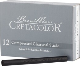 Cretacolor Compressed Charcoal Kömür Füzen Medium - Cretacolor