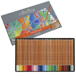 Cretacolor Fine Art Pastel Boya Kalemi Seti 36 Renk Metal Kutu - Cretacolor