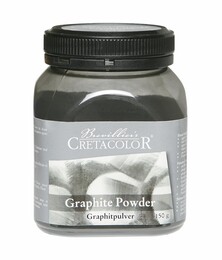 Cretacolor Graphite Powder Grafit Kömür Tozu 150 gr. - Cretacolor
