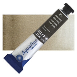 Daler Rowney Aquafine Tüp Sulu Boya 8 ml. 251 SEPIA HUE - Daler Rowney