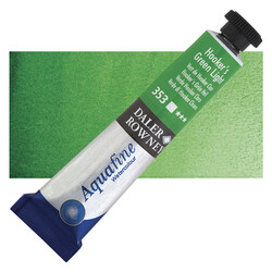 Daler Rowney Aquafine Tüp Sulu Boya 8 ml. 353 HOOKER'S GREEN LIGHT - Daler Rowney