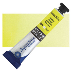 Daler Rowney Aquafine Tüp Sulu Boya 8 ml. 651 LEMON YELLOW - Daler Rowney