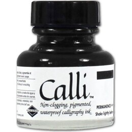 Daler Rowney Calli Kalıcı Kaligrafi Mürekkebi 29.5 ml. Siyah - Daler Rowney