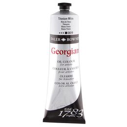 Daler Rowney Georgian Yağlı Boya 225 ml 009 Titanium White - 1