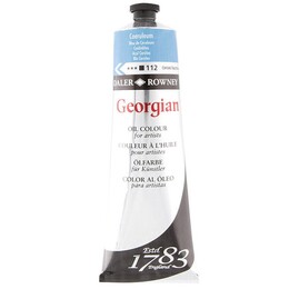 Daler Rowney Georgian Yağlı Boya 225 ml 112 Coeruleum Blue Hue - Daler Rowney