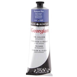Daler Rowney Georgian Yağlı Boya 225 ml 137 Permanent Blue - Daler Rowney