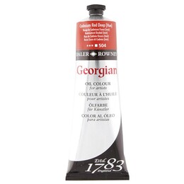 Daler Rowney Georgian Yağlı Boya 225 ml 504 Cadmium Red Deep Hue - Daler Rowney