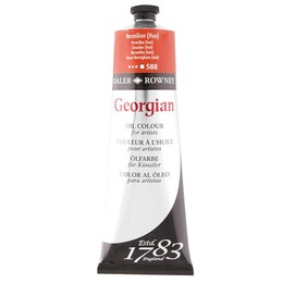 Daler Rowney Georgian Yağlı Boya 225 ml 588 Vermilion Hue - Daler Rowney