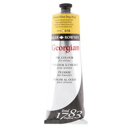 Daler Rowney Georgian Yağlı Boya 225 ml 618 Cadmium Yellow Deep Hue - Daler Rowney