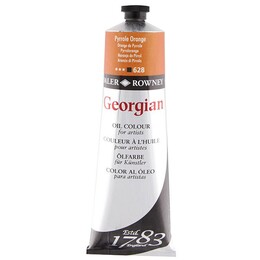 Daler Rowney Georgian Yağlı Boya 225 ml 628 Chrome Orange Deep Hue - Daler Rowney