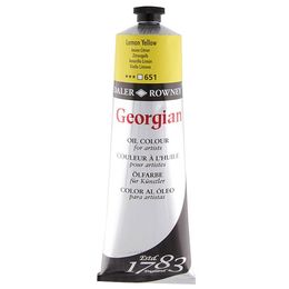 Daler Rowney Georgian Yağlı Boya 225 ml 651 Lemon Yellow - 1