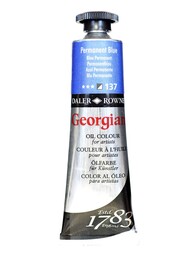 Daler Rowney Georgian Yağlı Boya 38 ml 137 Permanent Blue - Daler Rowney
