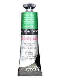 Daler Rowney Georgian Yağlı Boya 38 ml 382 Viridian Green Hue - Daler Rowney