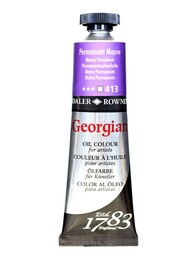 Daler Rowney Georgian Yağlı Boya 38 ml 413 Permanent Mauve - 1