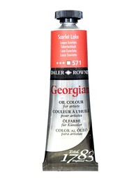 Daler Rowney Georgian Yağlı Boya 38 ml 571 Scarlet Lake - Daler Rowney