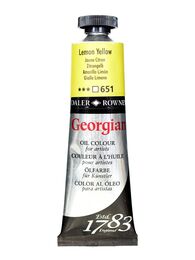 Daler Rowney Georgian Yağlı Boya 38 ml 651 Lemon Yellow - 1