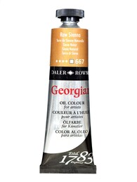Daler Rowney Georgian Yağlı Boya 38 ml 667 Raw Sienna - Daler Rowney