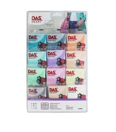 Das Smart Polimer Kil Seti 12 Renk x 28 gr. Pastel Colours - Das
