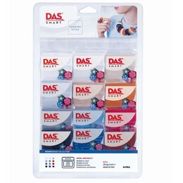 Das Smart Polimer Kil Seti 12 Renk x 28 gr. Warm & Cold Colours - Das