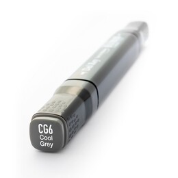 Del Rey Çift Uçlu Çizim Marker Kalemi CG6 Cool Gray 6 - Del Rey