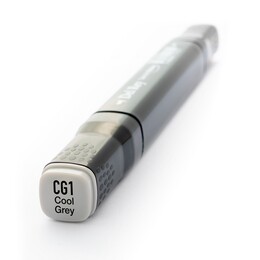 Del Rey Çift Uçlu Çizim Marker Kalemi CG1 Cool Gray 1 - Del Rey