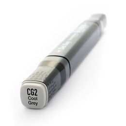 Del Rey Çift Uçlu Çizim Marker Kalemi CG2 Cool Gray 2 - Del Rey