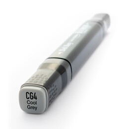 Del Rey Çift Uçlu Çizim Marker Kalemi CG4 Cool Gray 4 - Del Rey