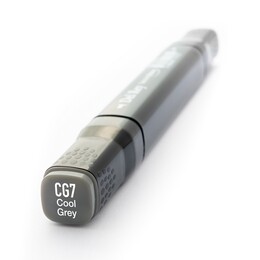 Del Rey Çift Uçlu Çizim Marker Kalemi CG7 Cool Gray 7 - Del Rey
