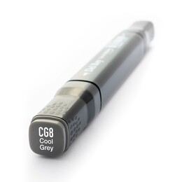 Del Rey Çift Uçlu Çizim Marker Kalemi CG8 Cool Gray 8 - Del Rey
