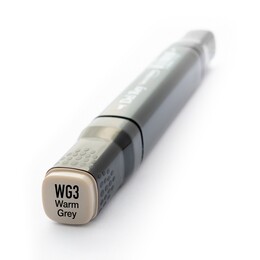 Del Rey Çift Uçlu Çizim Marker Kalemi WG3 Warm Gray 3 - Del Rey