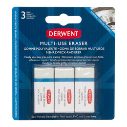 Derwent Çok Amaçlı Silgi 3'lü Blister - Derwent