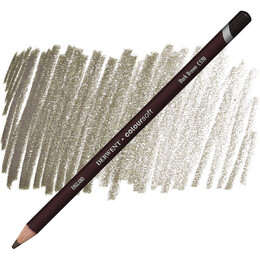 Derwent Coloursoft Pencil Yumuşak Kuruboya Kalemi C520 Dark Brown - Derwent