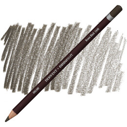 Derwent Coloursoft Pencil Yumuşak Kuruboya Kalemi C640 Brown Black - Derwent