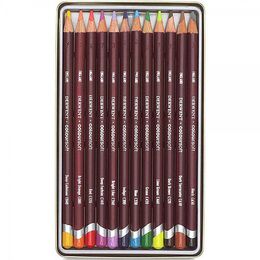Derwent Coloursoft Pencils Yumuşak Kuru Boya Kalemi Seti 12'li Teneke Kutu - 3