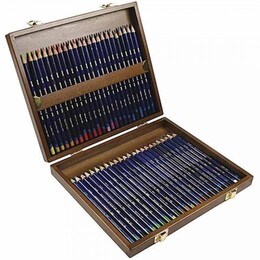 Derwent Inktense Mürekkep Etkili Aquarell Boya Kalemi Seti 48'li Ahşap Kutu - 3