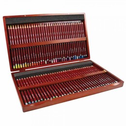 Derwent Pastel Pencil Ahşap Kutu Pastel Boya Kalem Seti 72 Renk - 2