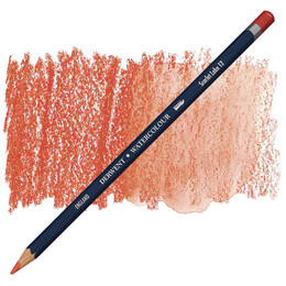 Derwent Watercolour Pencil Suluboya Kalemi 12 Scarlet Lake - Derwent