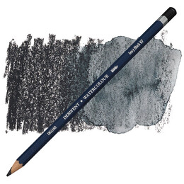 Derwent Watercolour Pencil Suluboya Kalemi 67 Ivory Black - Derwent