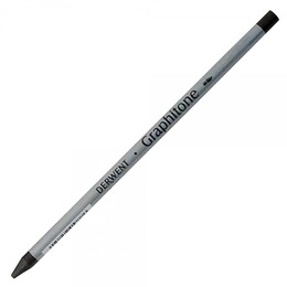 Derwent Watersoluble Graphitone Suda Çözünebilen Ağaçsız Grafit Kalem 8B - Very Dark Wash - 1