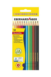 Eberhard Faber Buntstifte Kuru Boya 12 Renk Karton Kutu (514812) - Eberhard Faber