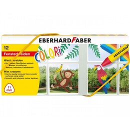 Eberhard Faber Cama Yazan Mumlu Pastel Boya 12 Renk - Eberhard Faber