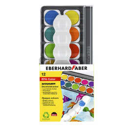 Eberhard Faber Efa Color Sulu Boya Opak 12 Renk (578312) Set - Eberhard Faber