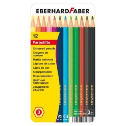 Eberhard Faber Kuru Boya Kalemi 12 Renk Metal Kutu - Eberhard Faber
